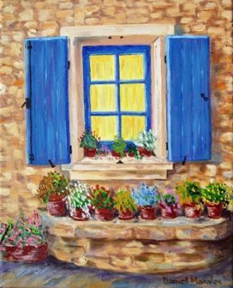 Window and Flower Pots